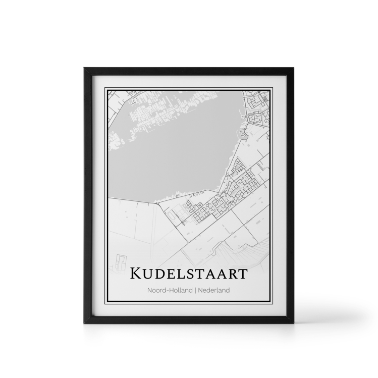 Plattegrond Kudelstaart poster Where It Happened