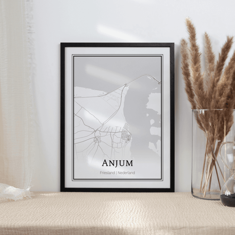 Plattegrond Anjum poster 2