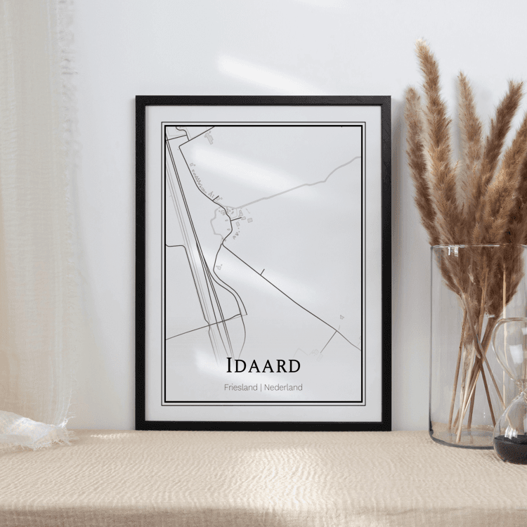Plattegrond Idaard poster 2