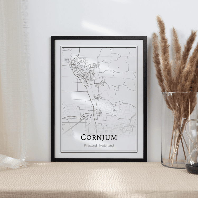 Plattegrond Cornjum poster 2