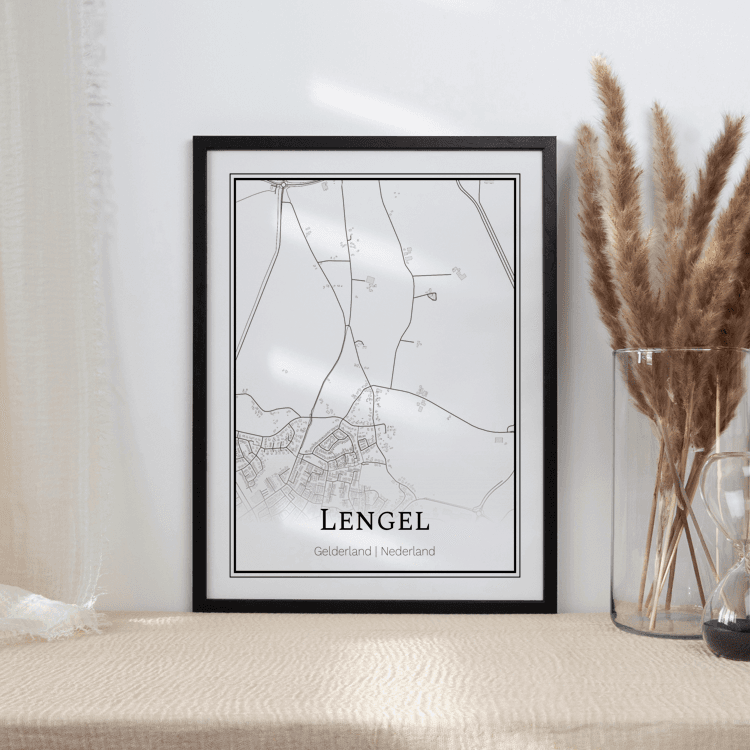 Plattegrond Lengel poster 2