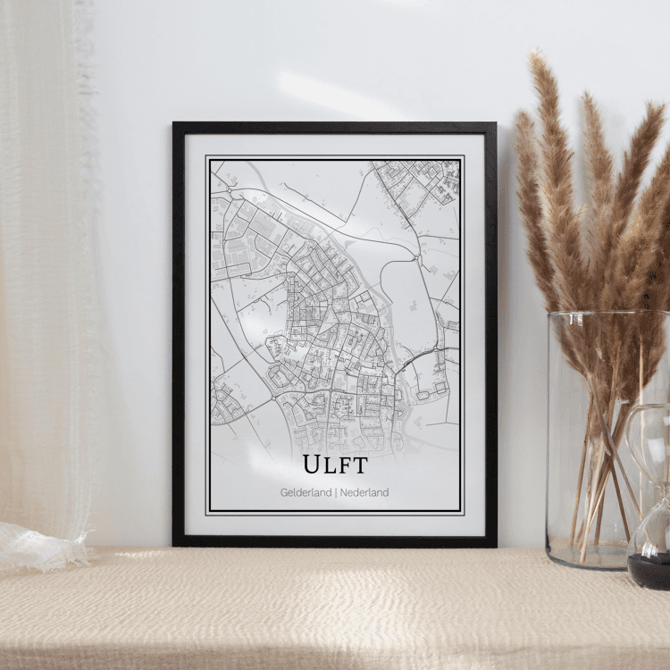 Plattegrond Ulft poster 2