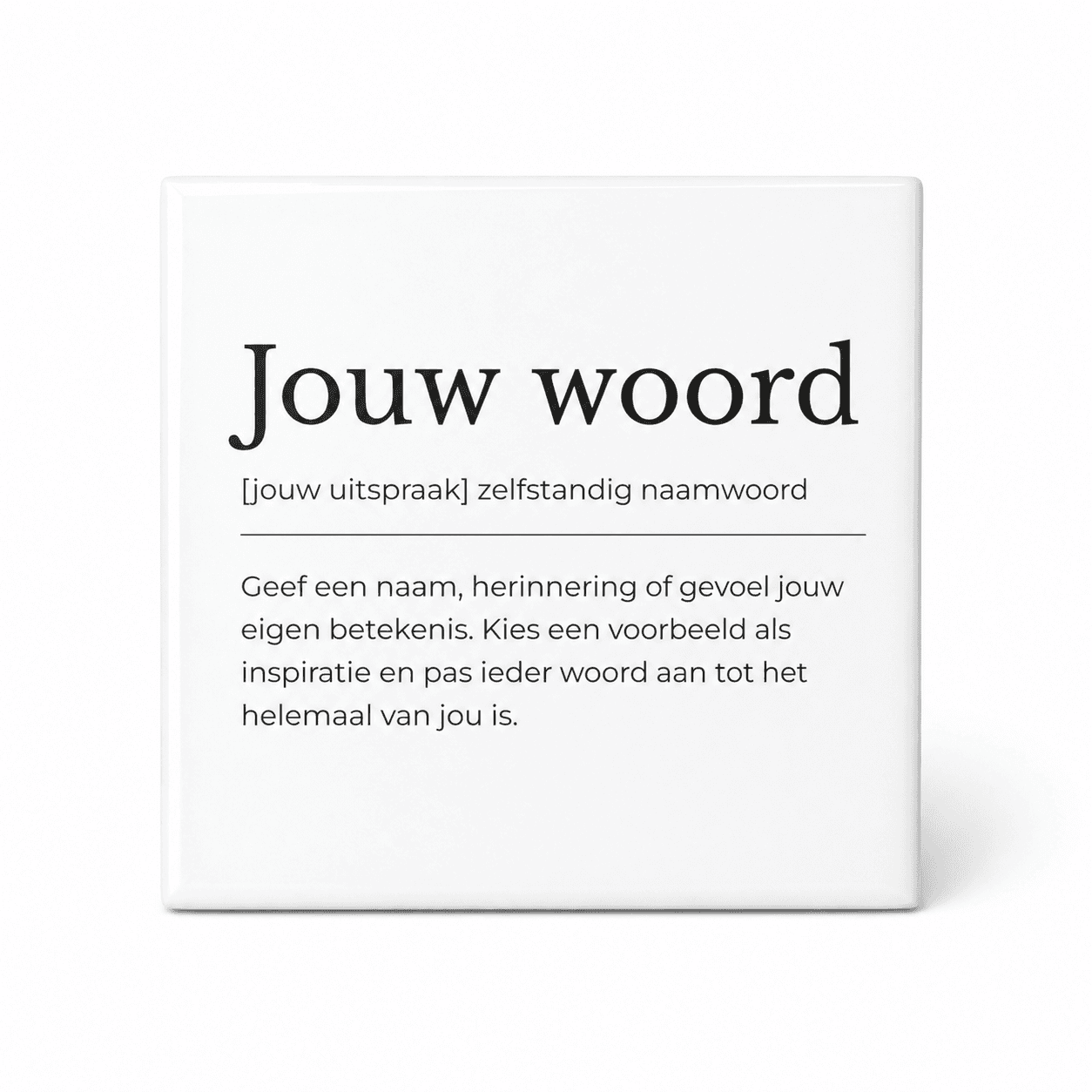 Woordenboektegeltjes