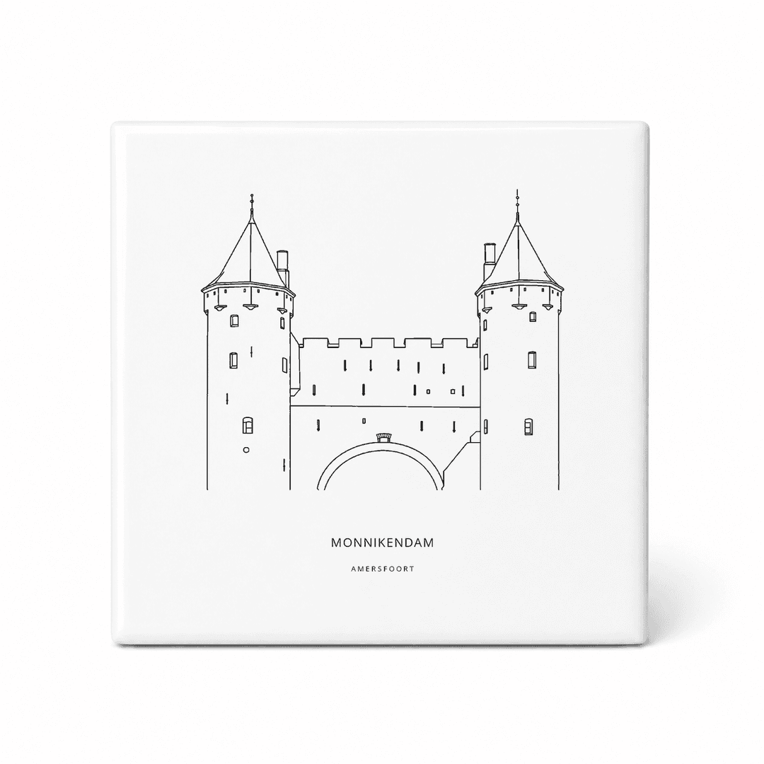 Monnikendam tegeltje – Amersfoort