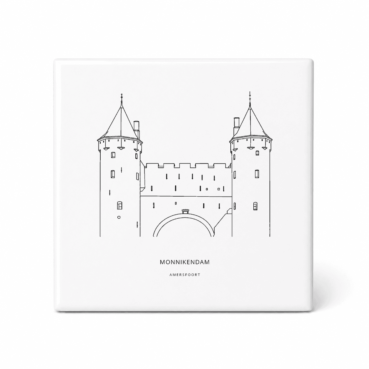 Monnikendam tegeltje – Amersfoort