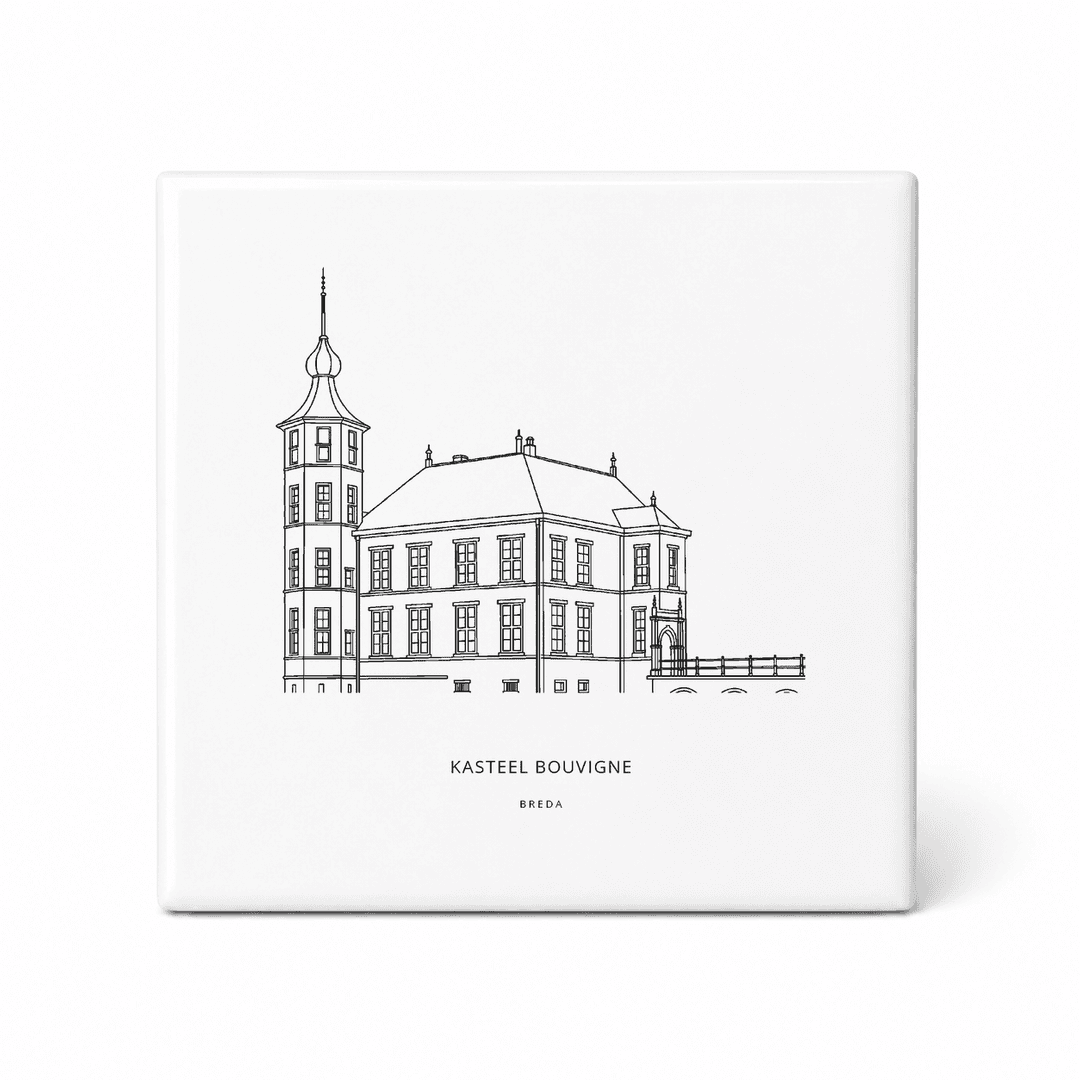 Kasteel Bouvigne tegeltje – Breda