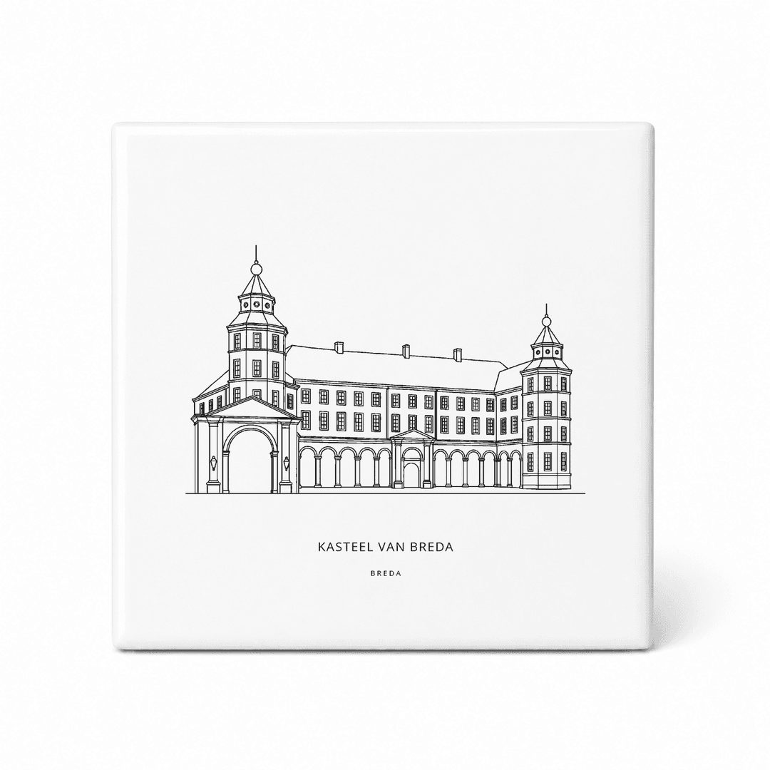 Kasteel van Breda tegeltje – Breda
