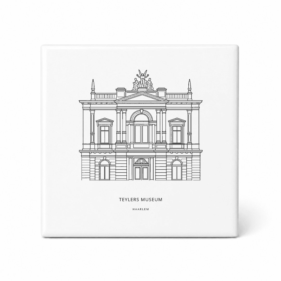 Teylers Museum tegeltje – Haarlem