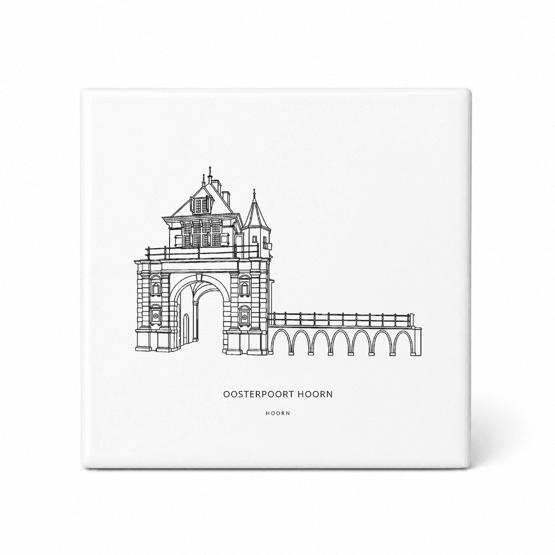 Oosterpoort Hoorn tegeltje – Hoorn