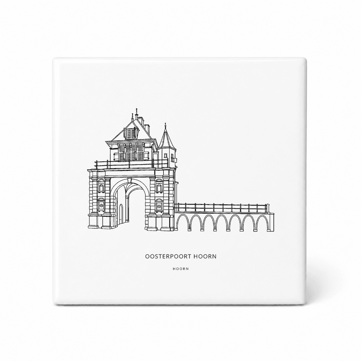 Oosterpoort Hoorn tegeltje – Hoorn