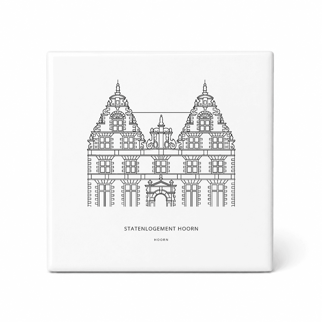 Statenlogement Hoorn tegeltje – Hoorn