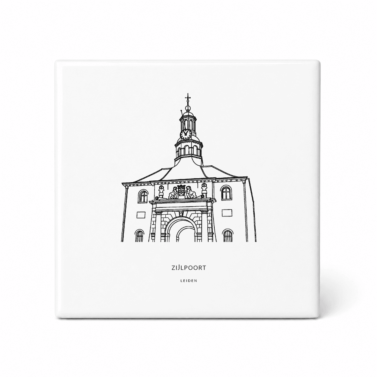 Zijlpoort tegeltje – Leiden