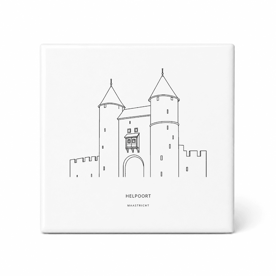 Helpoort tegeltje – Maastricht