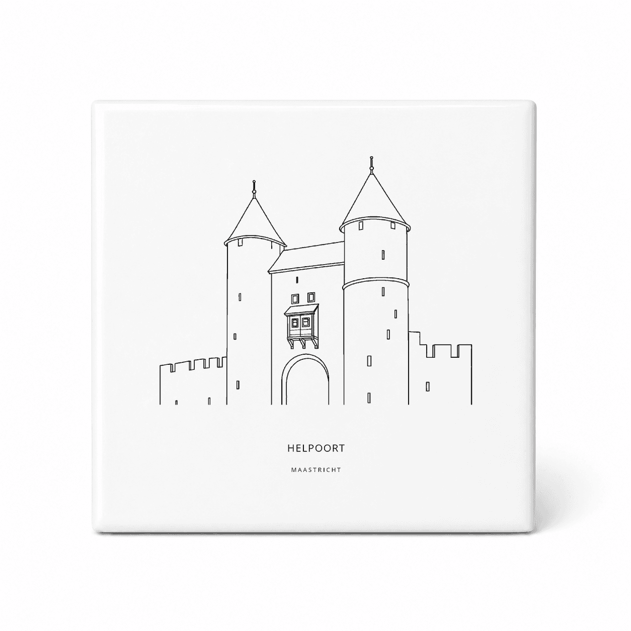 Helpoort tegeltje – Maastricht