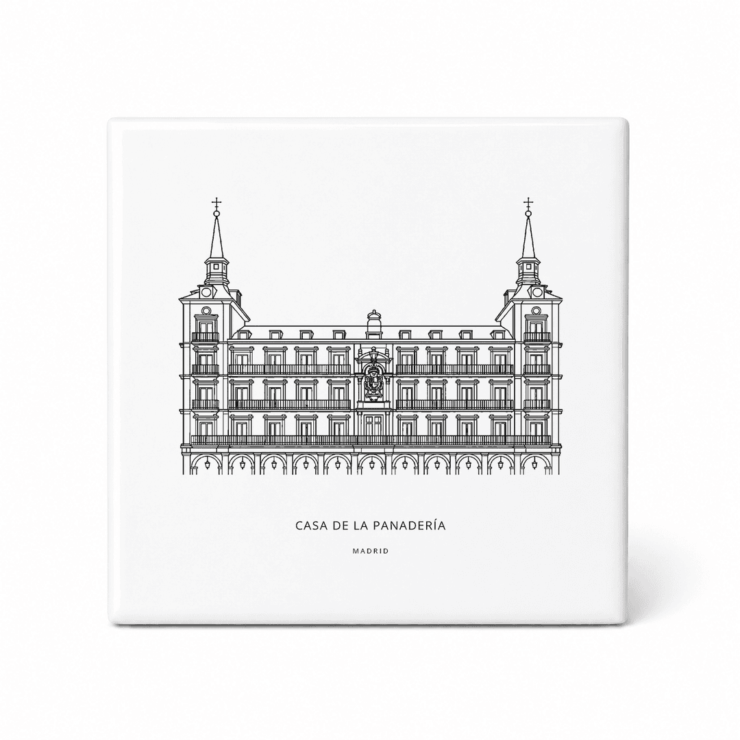 Casa de la Panadería tegeltje – Madrid