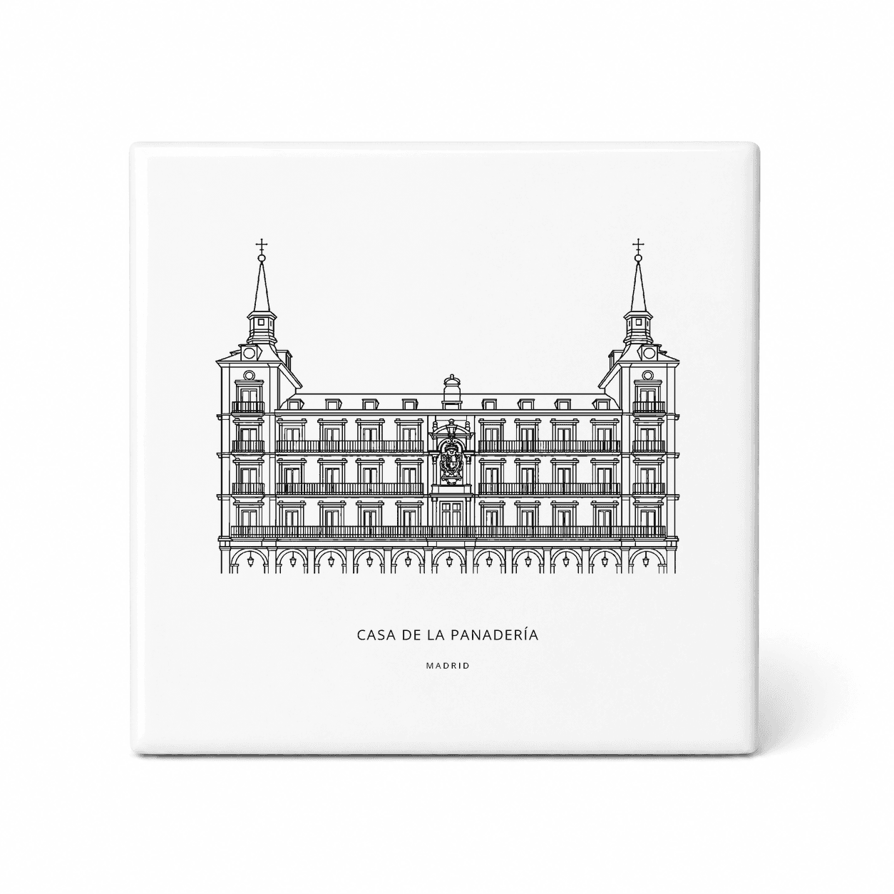 Casa de la Panadería tegeltje – Madrid