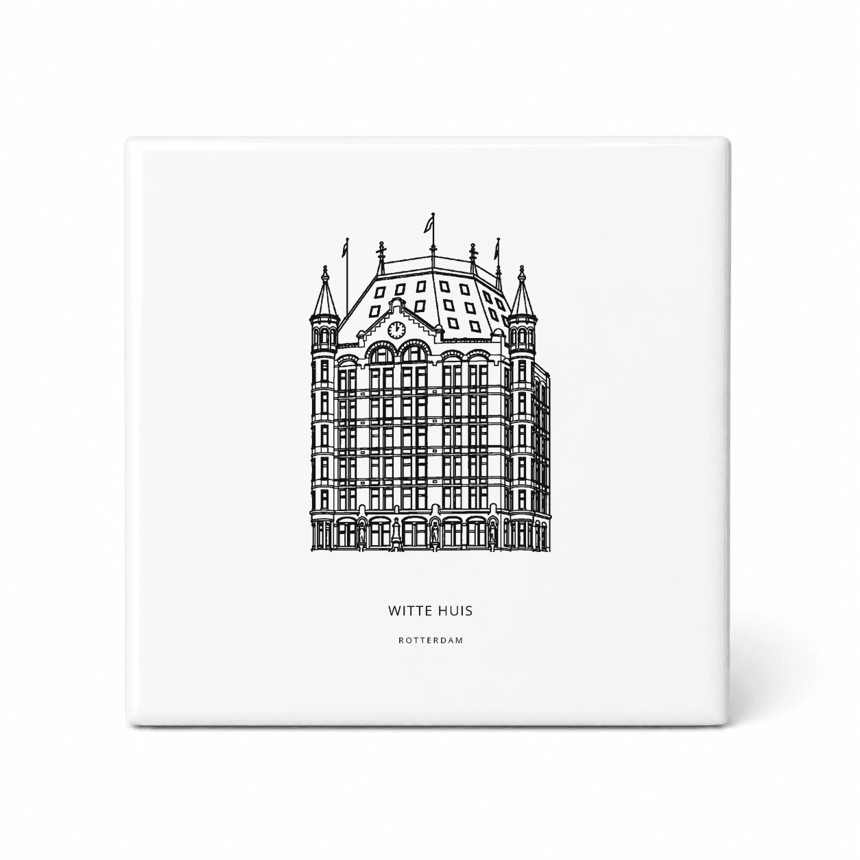 Witte Huis tegeltje – Rotterdam