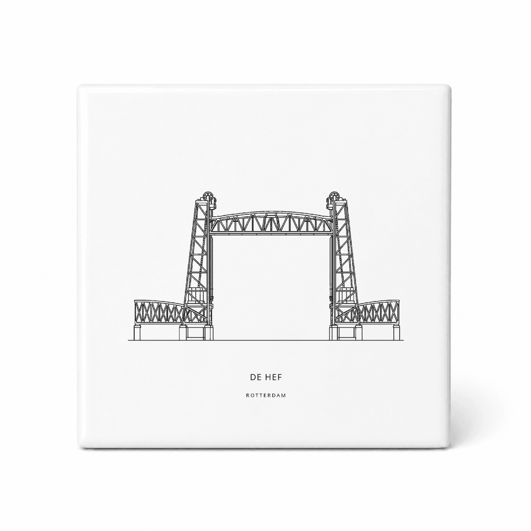 De Hef tegeltje – Rotterdam