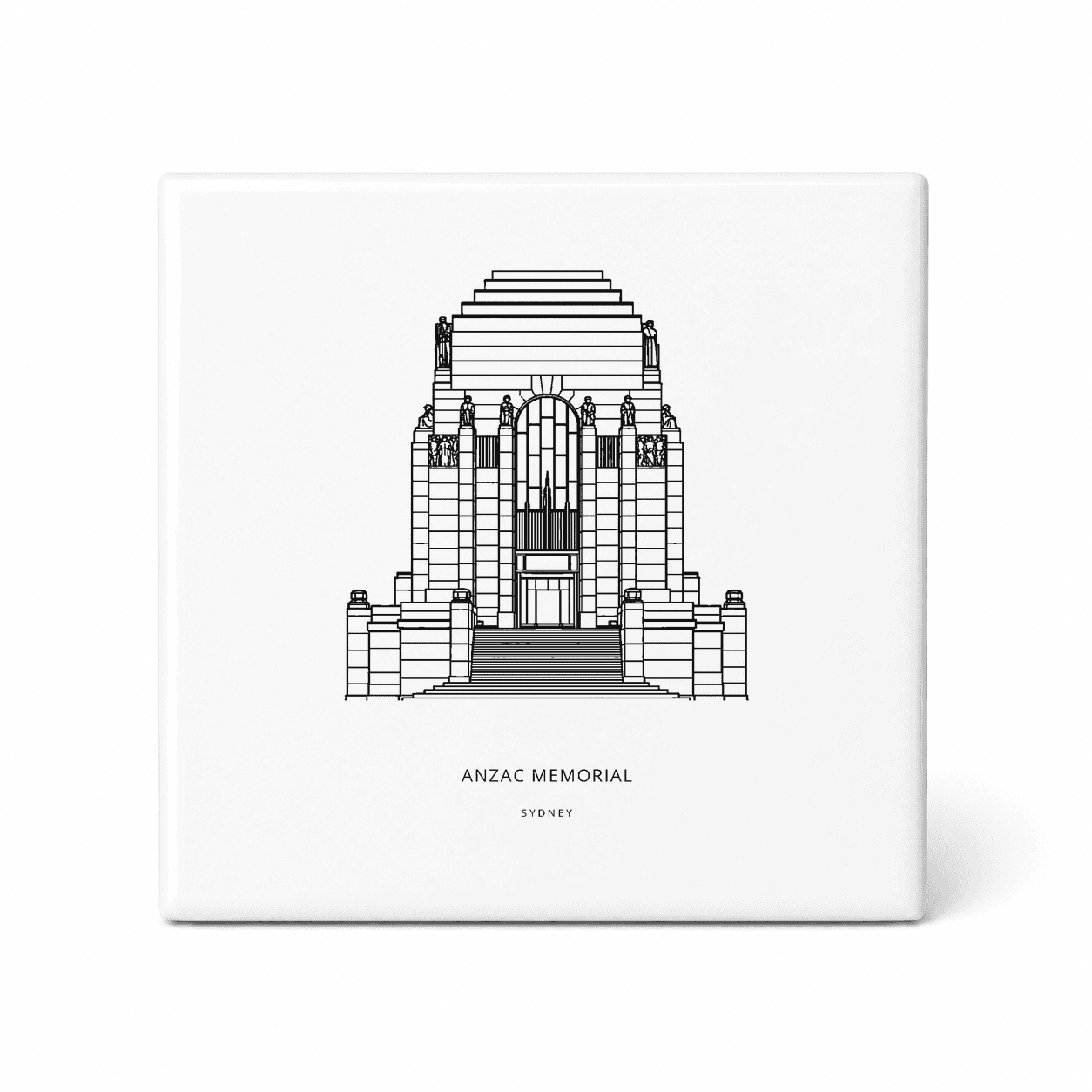 Anzac Memorial tegeltje – Sydney