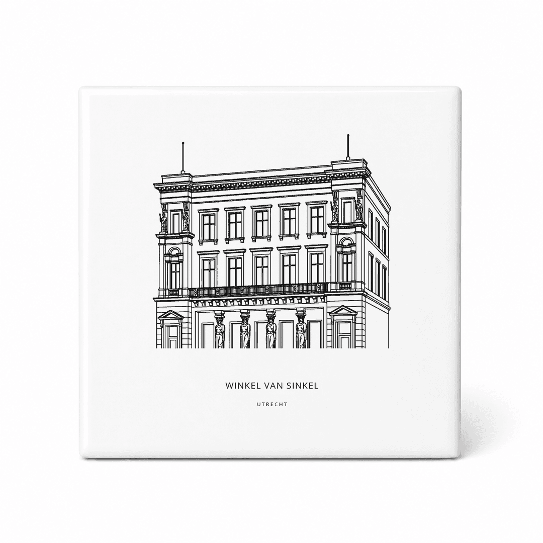 Winkel van Sinkel tegeltje – Utrecht