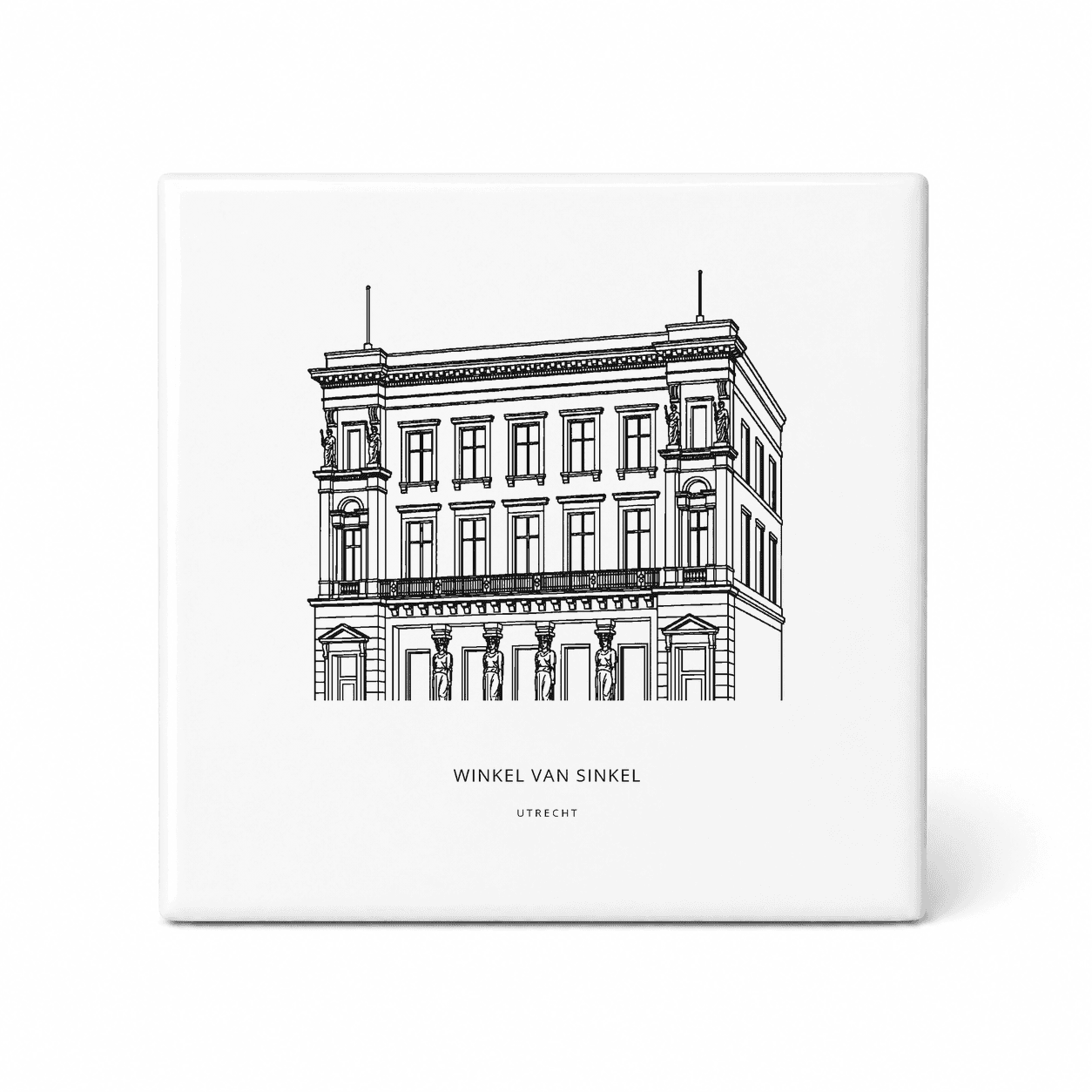 Winkel van Sinkel tegeltje – Utrecht