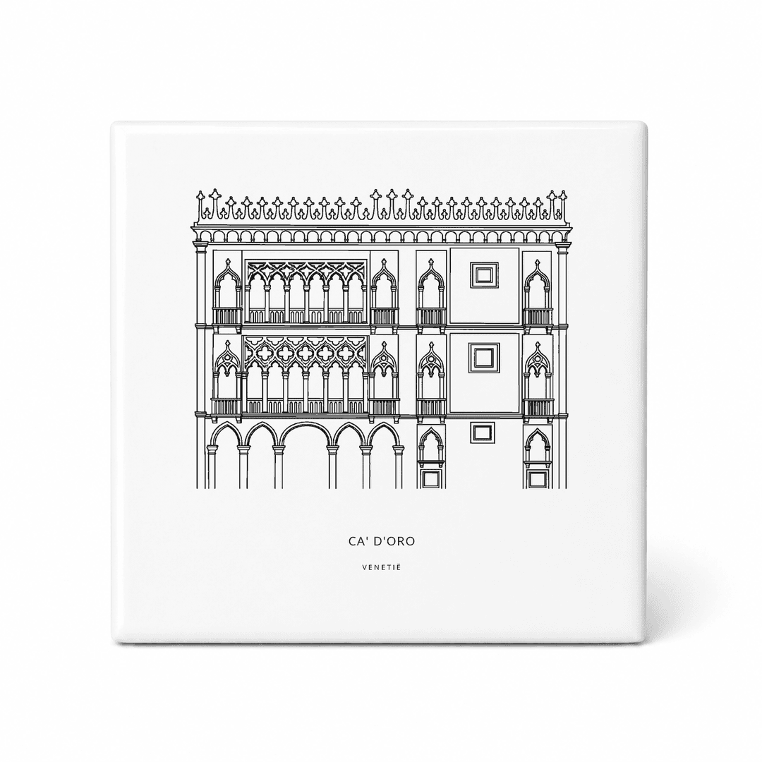 Ca’ d’Oro tegeltje – Venetië