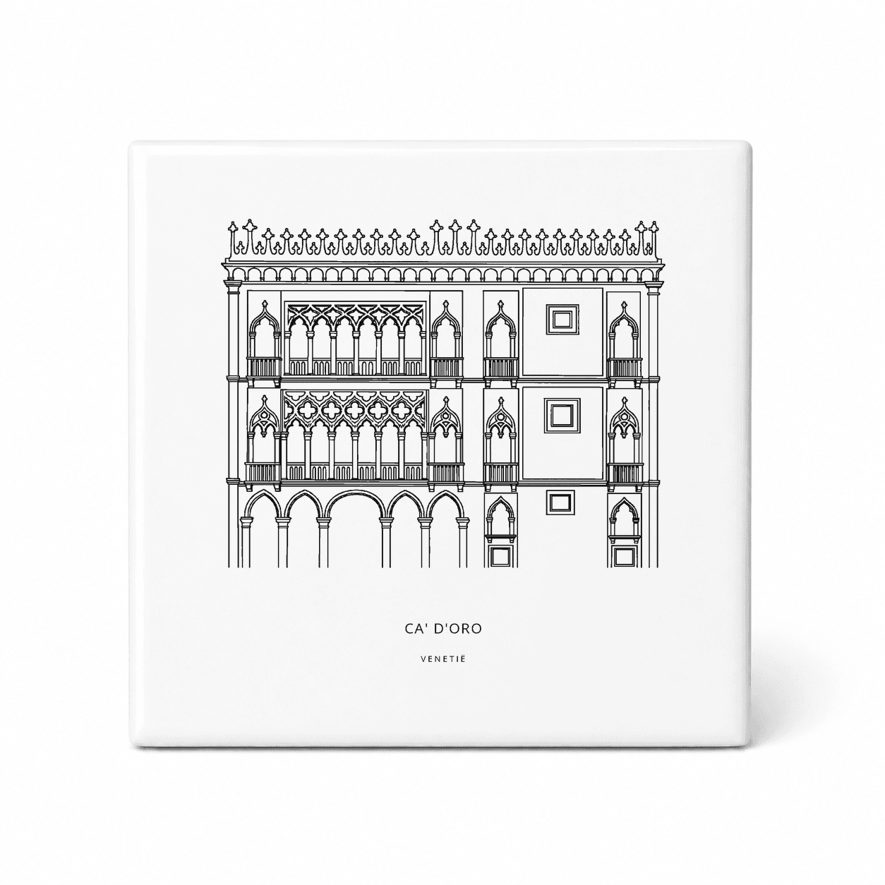 Ca’ d’Oro tegeltje – Venetië
