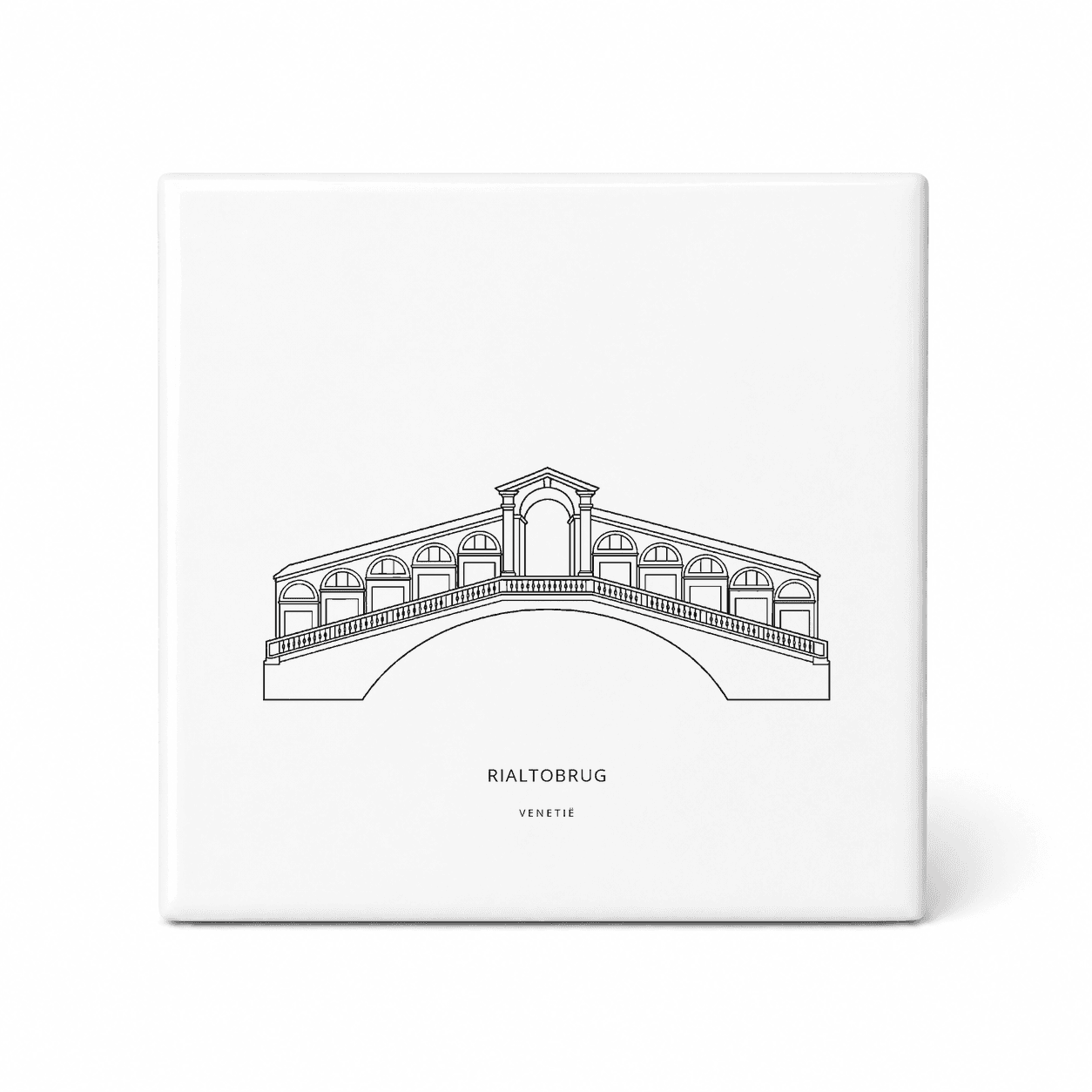 Rialtobrug tegeltje – Venetië