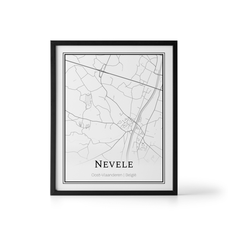 Plattegrond Nevele Poster Maken | Where It Happened