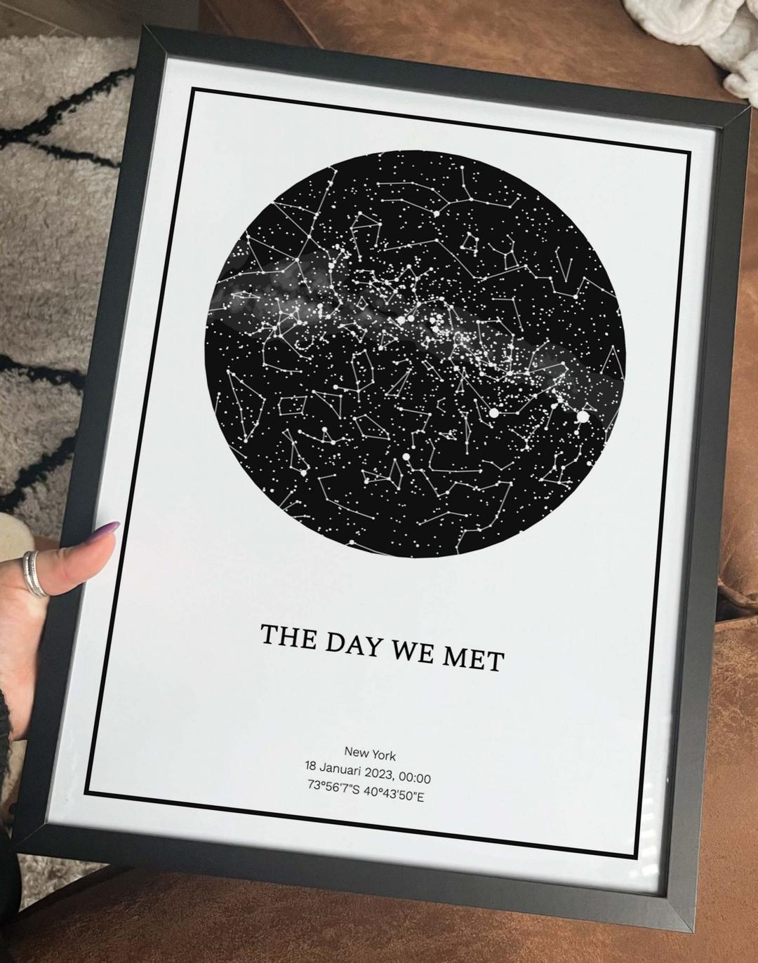 Sterrenposter - The day we met