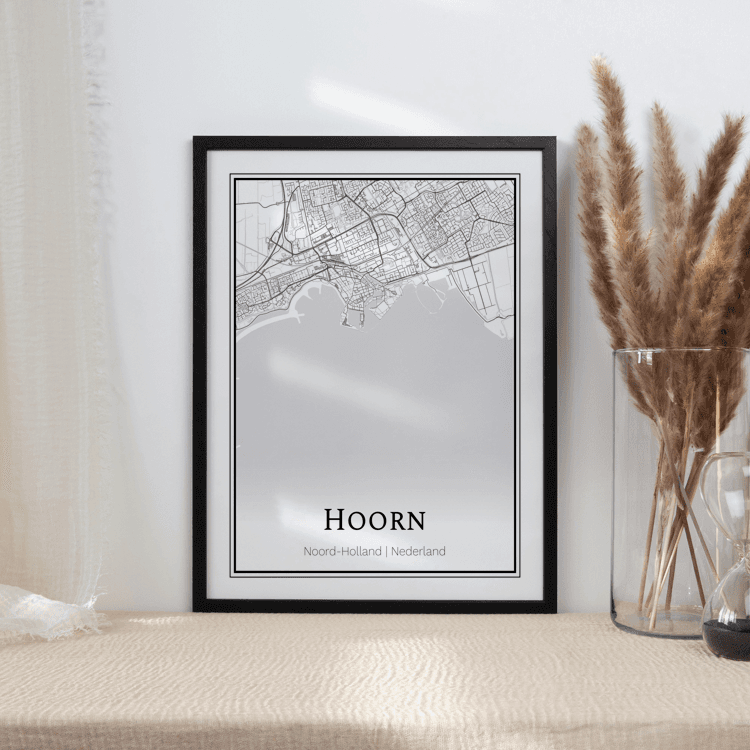 Plattegrond Hoorn poster 2